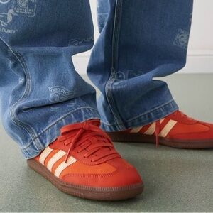 Adidas Orange and Peach Sambas OG